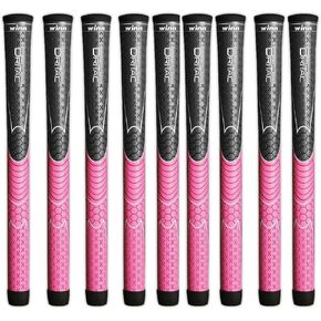 Winn Set of 9 New DRI-TAC Ladies Pink Golf Grip. 3DT-GPK DRITAC