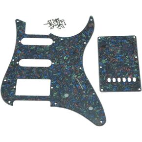 KAISH Guitar HSS Pickguard and Tremolo Cover fits Yamaha PACIFICA Guitar Abalone Pearl