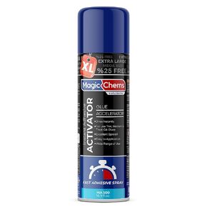 CA Glue Accelerator Spray (16.9 fl oz), Cyanoacrylate Super Glue Accelerator Spray, Adhesive Activator, CA Glue Activator (1 Pack)