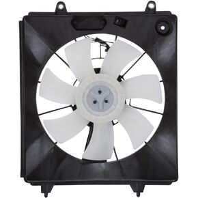 TYC 610820 Cooling Fan Assembly Compatible with 2007-2009 Honda CRV , Black