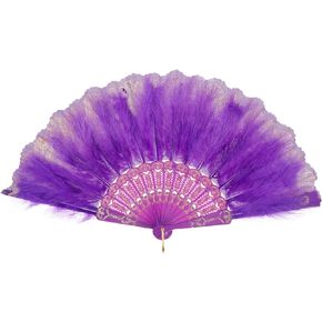 Marabou Feather Fan