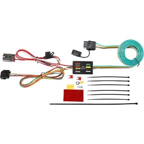 Oyviny 118269 Custom 4 Way Trailer Tow Harness for Hyundai Santa Fe 2013-2018/Hyundai Veracruz 2007-2012/Kia Sedona 2015-2021/Kia Sorento 2007-2020, Sorento Trailer Wiring Harness