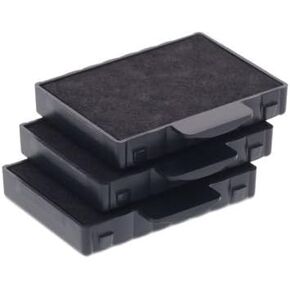 Trodat Replacement Ink Cartridge 6/50 - pack of 3 Color black