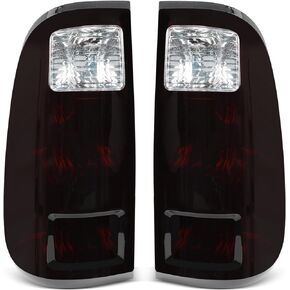 Tail Lights for 2008-2016 Ford F250 F350 F450 Super Duty Red Smoke Rear Tail Lights Lamps Brake Lamps Set Left+Right