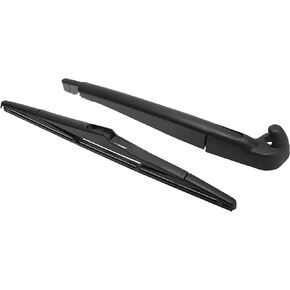 X AUTOHAUX Rear Windshield Wiper Blade Arm Set for Jeep Wrangler JK 2007-2018