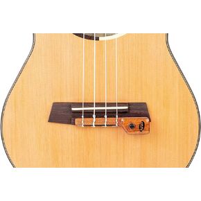 KNA Pickups, 1/8" to 1/4" Instrument Cable Portable Piezo Ukulele with Volume Control (UK-2)