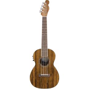Fender Rincon Tenor Ukulele V2, Ovangkol Fingerboard, Natural, with Gig Bag