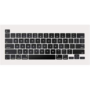 Padarsey New Replacement US Keyboard Keycaps Keys Compatible for MacBook Pro Retina 13" 16" A2141 A2289 A2251 2019 2020 Years EMC 3348 EMC3349 3456 Full Set of Replacement Keyboard Key Caps