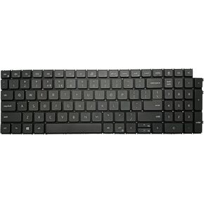 Replacement Keyboard Compatible with Dell Inspiron 15 3510 3511 3515 5510 5515 5518, inspiron 16 7610, Latitude 3520, Vostro 15 3510 3515 3520 3525 7510 with US Layout (Grey, with Backlit) in Saudi Arabia