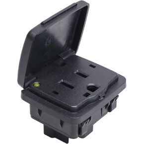 Center Console Power Outlet Socket Plug for 2011-2015 Ford Explorer 2010-2014 Ford F150 2011-2016 Ford F250 F350 F450 2007-2014 Lincoln Navigator Replace# BC3Z-19N236-A