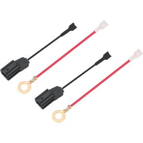 Horn Adapter Wiring Harness Compatible with BMW, 2pcs Pigtail Socket.