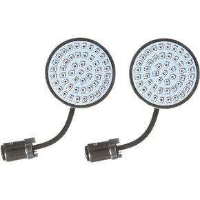 Eagle Lights Generation II 2 inch LED 1157 Red Rear Turn Signals for Harley Davidson Motorcycle (Rear Turn Signals) Bullet Style