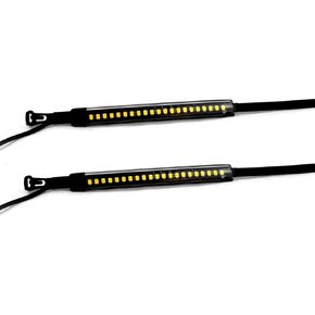 Eagle Lights Fork Turn Signals Wrap Around Turn Signals- Chrome