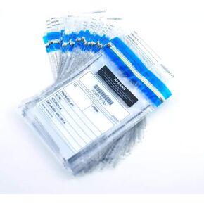 Self Adhesive Seal Clear Deposit Bags Tamper-Evident Bags, Security Bank Pocket (Clear-500)