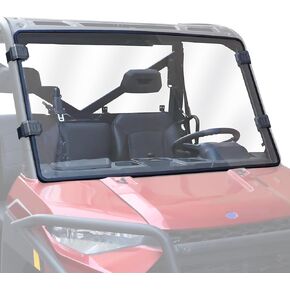 Ranger 1000 Windshield, StarknightMT Ranger Front Full Windshield Compatible with Polaris Ranger XP 1000 2017-2024, Ranger Crew XP 1000/ Diesel 2014-2024