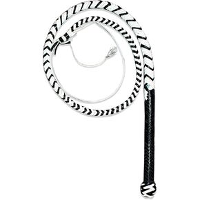 سوط جلد إنديانا جونز ويب سوط بطول 5 أقدام و12 طبق مصنوع من جلد البقر الحقيقي مع مفرقعات إضافية in Kuwait