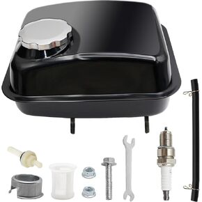 Gas Fuel Tank Compatible with Coleman BT200X CT200U Compatible with Baja Warrior 200 Compatible with Massimo MB200 Compatible with Honda GX160 196 200 212 224cc for Mini Bike Go Kart Engine