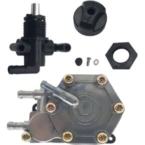 7052161 Fuel Pump & Fuel Tank Valve Petcock Compatible with Polaris ATV Sportsman Magnum 335 400 500 600 700 with Knob Nut 5432559 3085275