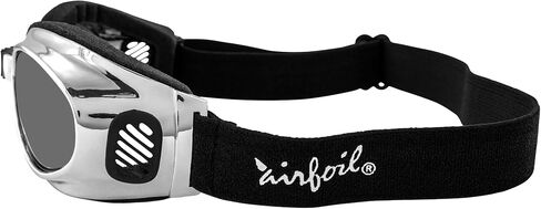 نظارات Airfoil Chrome مع عدسة مرآة فضية للحماية من الأشعة فوق البنفسجية 400 in Kuwait