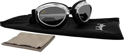 نظارات Airfoil Chrome مع عدسة مرآة فضية للحماية من الأشعة فوق البنفسجية 400 in Kuwait