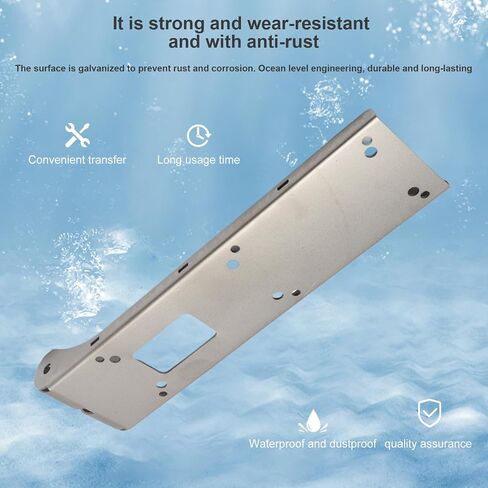 000-12603-001 Transom Mount Bracket Fit for StructureScan 3D/HD and TotalScan Transducers, Premium Stainless Steel in Saudi Arabia