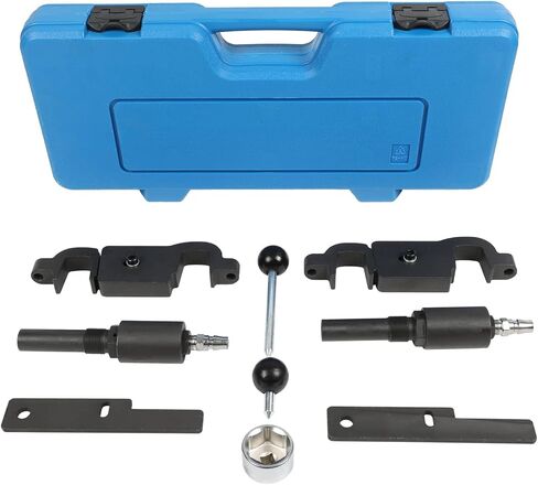 أداة توقيت قفل عمود الحدبات BELEY V6 V8 متوافقة مع بورش كايين باناميرا 3.6L 4.5L 4.8L، مجموعة أدوات شد حزام محاذاة المحرك الصغيرة المتوافقة مع Audi Q7 9678/9595 in Kuwait