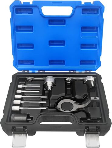 ZKTOOL محرك الديزل توقيت قفل أداة عمود الحدبات محاذاة دولاب الموازنة قفل توقيت مجموعة متوافقة مع أداة لاند روفر جاكوار 2.7 3.0 - حزام in Saudi Arabia