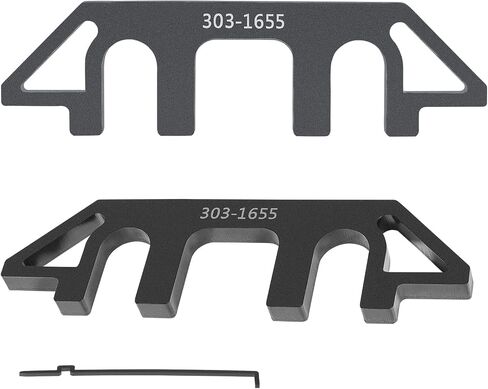 أداة توقيت محاذاة عمود الحدبات 303-1655 من Sunluway ومجموعة أدوات تثبيت سلسلة الموتر 303-1530 مناسبة لمحرك Ford 3.5L المحسن EcoBoost GT F-150 Expedition Lincoln Navigator in Kuwait