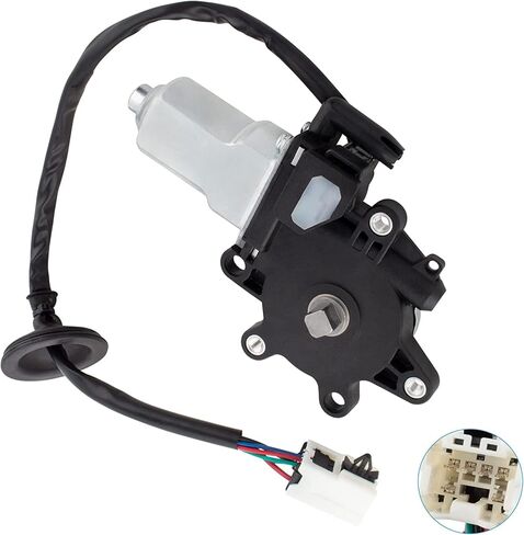 742-523 محرك رفع نافذة الطاقة الأمامي الأيسر للسائق لنيسان مورانو S 2005-2007 مورانو SE SL 2003-2007, 80731CA011 47-1386 82-1386 617-58749L in Kuwait