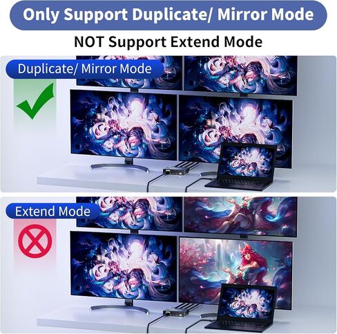 HDMI Splitter 1 in 2 Out 4K 30Hz, BolAAzuL 1x2 HDMI Splitter for Dual Monitors 1 Source to 2 Displays Mirror/Duplicate Only, Support 3D & 1080P for Xbox PS4 Fire Stick HDTV - Adapter Included in Saudi Arabia