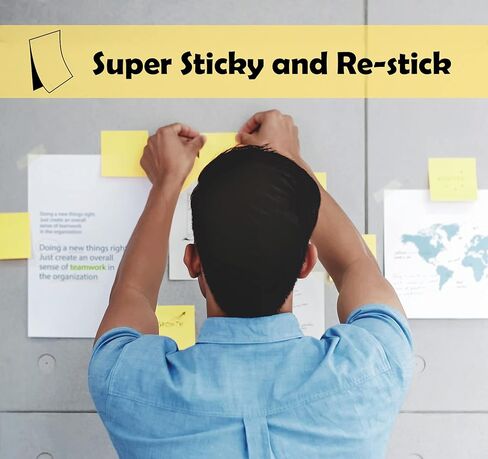 2400 Sheets Sticky Notes - 2 x 1.5 Notes Pads, Small Self-Adhesive Notes, Yellow Self-Stick Pads for Office Supplies, School, Home (24 Pack) in Saudi Arabia
