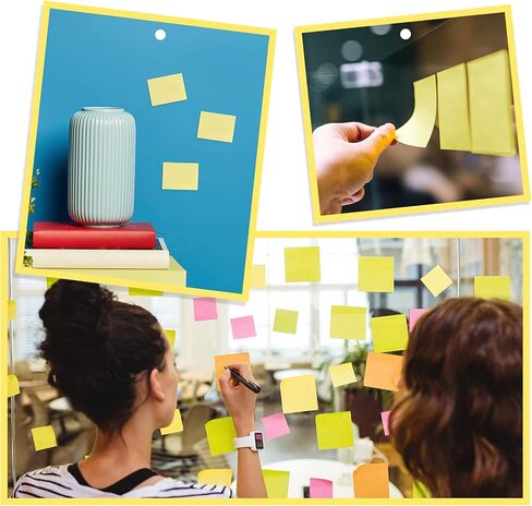 2400 Sheets Sticky Notes - 2 x 1.5 Notes Pads, Small Self-Adhesive Notes, Yellow Self-Stick Pads for Office Supplies, School, Home (24 Pack) in Saudi Arabia