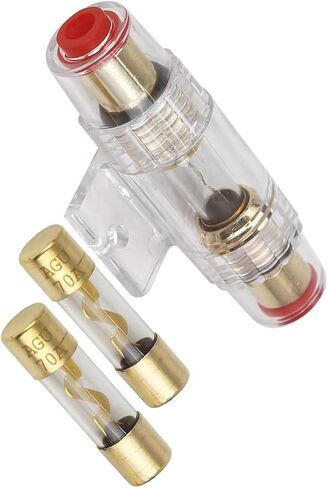 4 6 8 Gauge AWG Inline Automotive Fuse Holder with 70A AGU Fuses for Car Audio System in Saudi Arabia