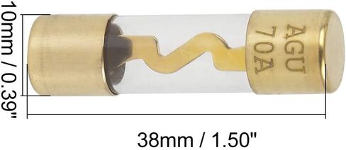 4 6 8 Gauge AWG Inline Automotive Fuse Holder with 70A AGU Fuses for Car Audio System in Saudi Arabia