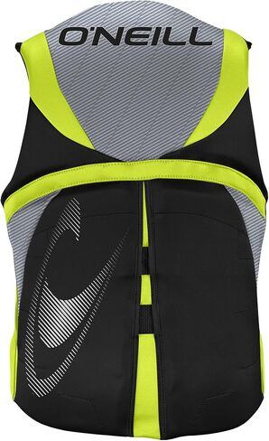 سترة نجاة Reactor USCG للرجال من O'Neill، أسود/قمري/دايجلو، مقاس متوسط in Kuwait