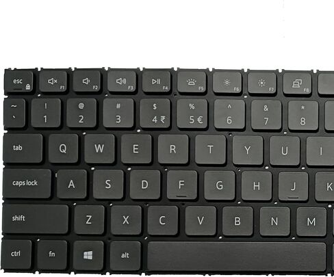 Replacement Keyboard Compatible with Dell Inspiron 15 3510 3511 3515 5510 5515 5518, inspiron 16 7610, Latitude 3520, Vostro 15 3510 3515 3520 3525 7510 with US Layout (Grey, with Backlit) in Saudi Arabia