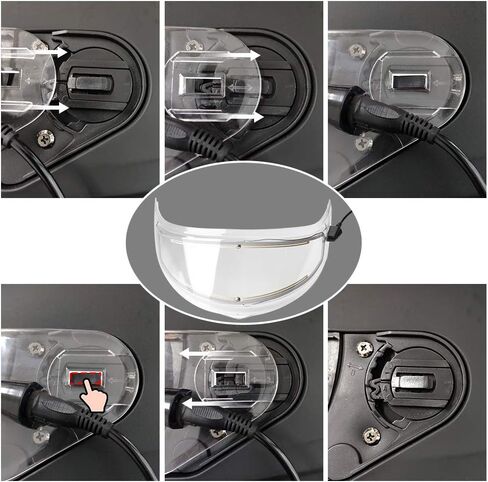 ILM Heated Shield Anti Fog Visor for Model-129 Snowmobile Snowboard Ski Full Face Motorcycle Helmets for Adults (Clear) in Saudi Arabia