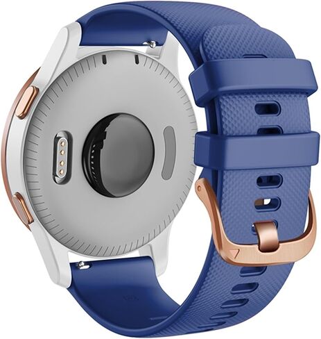 أحزمة ساعة من السيليكون لـ Garmin Venu 2S / Vivomove 3S / Vivoactive 4S / Venu 3S، حزام معصم بديل سريع الإصدار 18 مم لـ Garmin Forerunner 255s/265S in Saudi Arabia