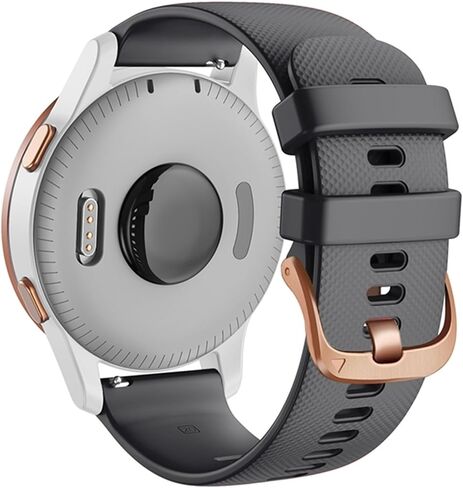 أحزمة ساعة من السيليكون لـ Garmin Venu 2S / Vivomove 3S / Vivoactive 4S / Venu 3S، حزام معصم بديل سريع الإصدار 18 مم لـ Garmin Forerunner 255s/265S in Saudi Arabia