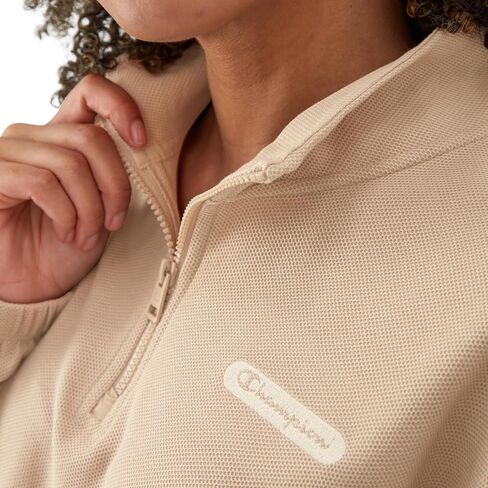 Champion Women's Jacket, Campus, Pique 1/4 Zip Pullover, Jacket With Pockets for Women in Saudi Arabia
