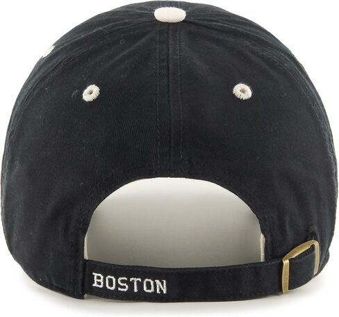 NHL Boston Bruins Embroidered Relaxed Fit Cotton Twill Cap by '47 in Saudi Arabia