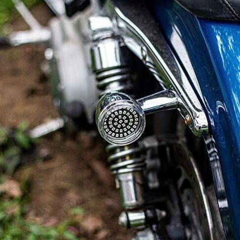 إشارات الانعطاف LED الأمامية والخلفية من Eagle Lights مع مصابيح تشغيل للدراجات النارية Harley Davidson in Saudi Arabia