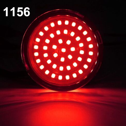 CICMOD 2 "1157 الجبهة LED بدوره إشارات 1156 الخلفية الأحمر تشغيل أضواء الفرامل رصاصة نمط الدخان غطاء للعدسات ل هارلي in Kuwait
