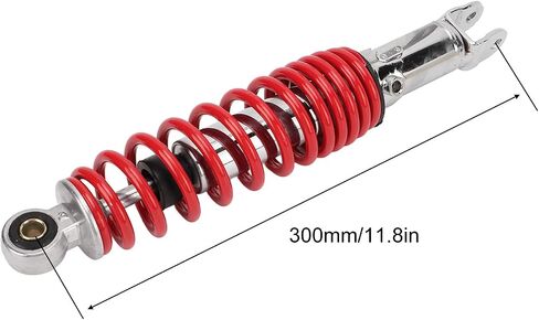Motorcycle Rear 300MM 3000LB Steel Alloy Waterproof Replacement for 100 rear and Bracket (Black) in Saudi Arabia