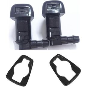 5182327AA Premium Wipium Wiper Washer Foorsles for Dodge Challenger/for Charger 2011-2017 | ل Chrysler 300 (2011-2023) ، فوهة طائرة غسالة الزجاج الأمامي ، المرجع 68260029AA ، 58147 (2 حزمة)