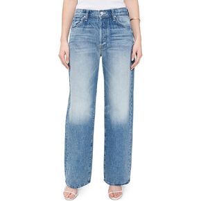 MOTHER Women's The Dodger Button Sneak Jeans