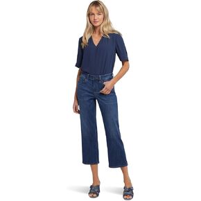 NYDJ womens Relaxed Piper Crop Jeans in Kuwait
