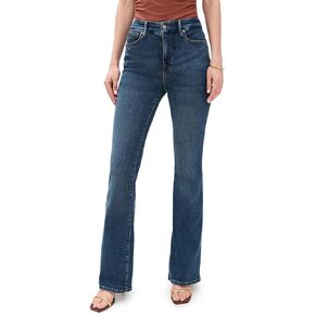 Good American Women's Good Legs Flare Jeans, Blue004, 4