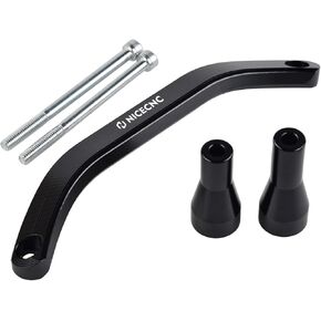 Black Billet Aluminum Grab Handle Compatible with GasGas EX/EC/MC 125-300 2021-2023 EXF/ECF/MCF 250-450 2021-2023 Motorcycle Rear Handle See Fitment