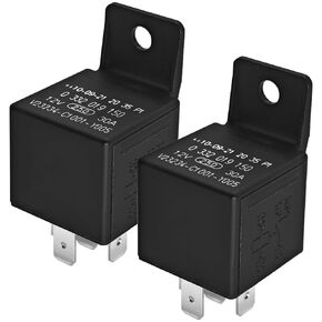 0332019150 Normal Open Mini Relay (Pack of 2) - 12V 30A 5 Pins Automotive Relay